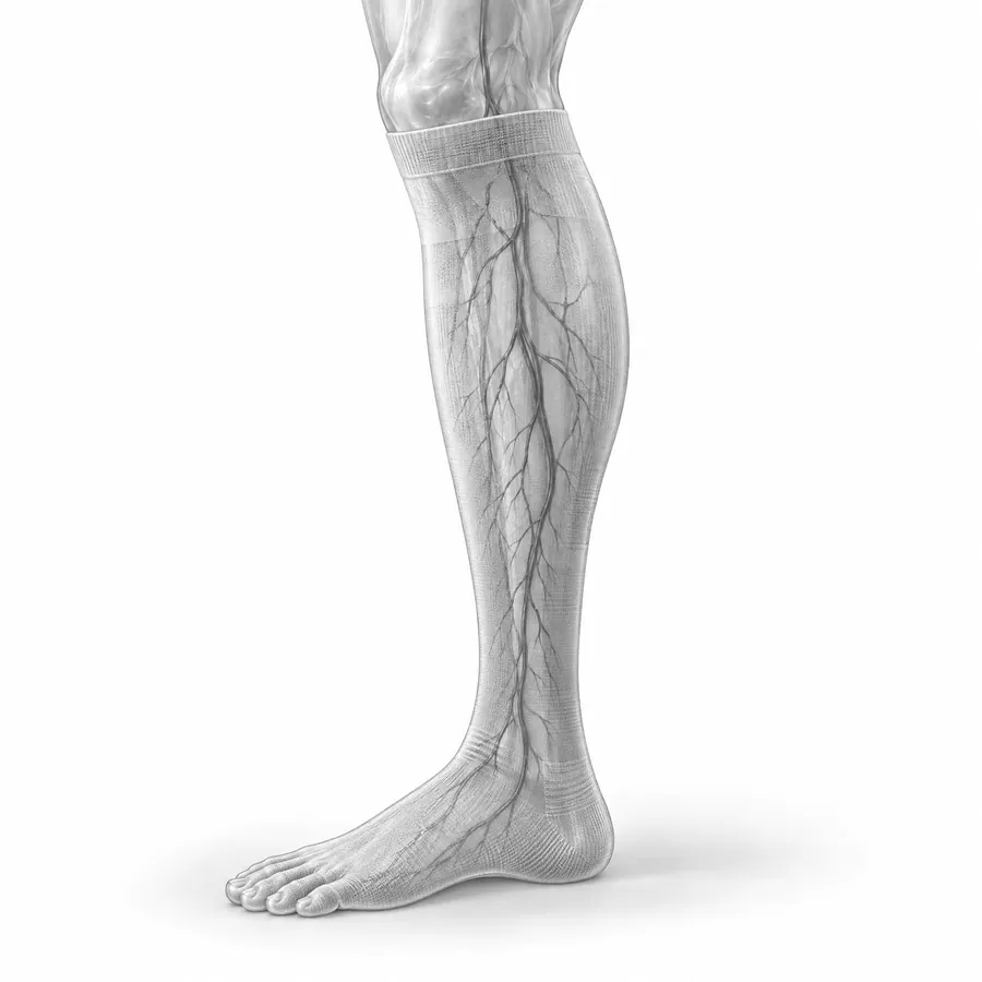 Illustration: compression stockings