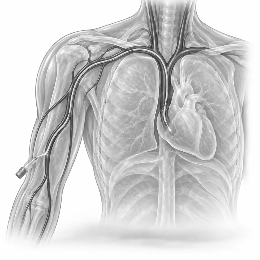 Illustration: picc lines