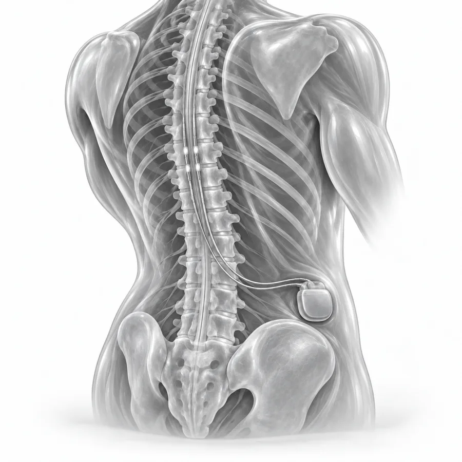 Illustration: spinal cord stimulators